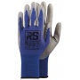 Gloves knitted RS Flott Tec, size 7, blue