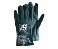 Rękawice chemiczne RS Duplo, 27 cm, rozm. 9, zielone