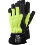 Gloves insulated RS Eisberg, size 10, black and yellow