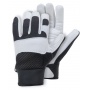 Rękawice typu mechanik RS Farra Tec, rozm. 10, czarno-białe, Rękawice, Ochrona indywidualna