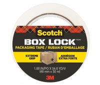 Taśma pakowa SCOTCH®Box Lock, 48mm x 50m, 1szt., transparentna