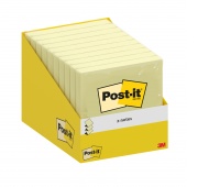 Sticky notes POST-IT® 76x76mm, Z-Notes, 1x100 sheets, canary yellow