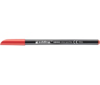 Pisak z cienką końcówką e-1200 EDDING, 1mm, czerwony