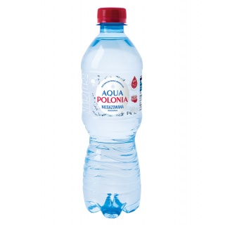 Woda mineralna Aqua Polonia, niegazowana, 0,5l, Woda, Artykuły spożywcze
