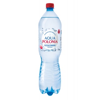 Woda mineralna Aqua Polonia, niegazowana, 1,5l, Woda, Artykuły spożywcze