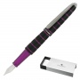 Fountain pen DIPLOMAT Elox Ring, F, black/violet