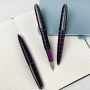 Fountain pen DIPLOMAT Elox Ring, F, black/violet