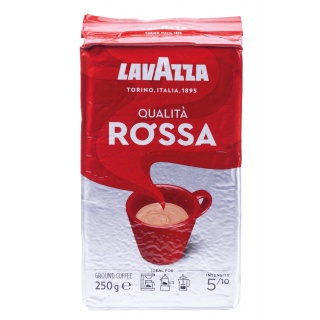 Coffee LAVAZZA QUALITA ROSSA, ground, 250 g