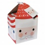 Gift box INCOOD, Santa, 4 pcs, 11x11cm