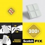 Masa mocująca SCOTCH-FIX, samoprzylepne podkładki, 36 szt. 11x15mm, biała, Kleje, Drobne akcesoria biurowe