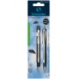 Automatic pen SCHNEIDER Slider Rave, XB, 1 pcs, blister, white-black