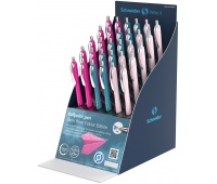 Automatic pen display SCHNEIDER Slider Rave, XB, 30szt., color mix