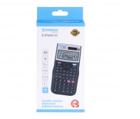 Scientific calculator DONAU TECH, 401 functions, 164x84x19 mm, black