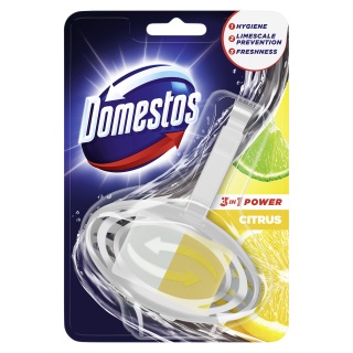 Toilet block DOMESTOS Citrus, with hanger, 35g