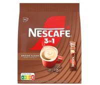 Coffee NESCAFE 3in1, brown sugar, bag, 165g