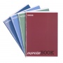 School notebook OFFICE PRODUCTS, A5, checkered, 80 sheets, 60gsm, mix colors