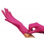 Powder-free nitrile gloves MAXTER, 100 pcs, size M, pink