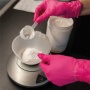 Powder-free nitrile gloves MAXTER, 100 pcs, size M, pink