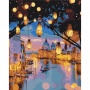 Paint by numbers BRUSHME, 40x50 cm, night lights of Venice, 1 pcs.