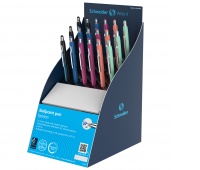 Display of automatic pens SCHNEIDER Epsilon, XB, 18 szt., color mix