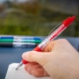 Długopis żelowy SCHNEIDER Gelion, 0,4 mm, czerwony, Długopisy, Artykuły do pisania i korygowania