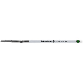 Wkład do długopisu SCHNEIDER 710, XB, zielony, Długopisy, Artykuły do pisania i korygowania