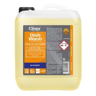 Płyn myjący do zmywarek CLINEX DishWash Premium, 5l, Środki czyszczące, Artykuły higieniczne i dozowniki