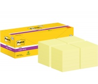 Karteczki samoprzylepne POST-IT Super Sticky, 76x76mm, 24x90 kart., kanarkowy żółty