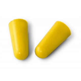Ear plugs BEESWIFT QUED301, carton pack, 200 pairs, yellow