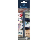 Marker tester do banknotów SCHNEIDER Maxx 249, ścięty, 1-3mm, blister, transparentny