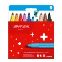 Watercolor markers CARAN D'ACHE Swisscolor Maxi, 10 pcs, mix colors