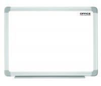  Dry-wipe magnetic whiteboard, OFFICE PRODUCTS, 180x90cm, lacquered, aluminium frame