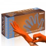 Powder-free nitrile gloves MAXTER 7.0, 90 pcs, size XL, orange