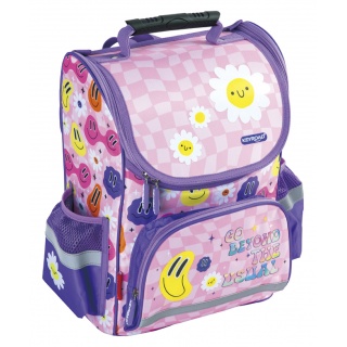 School satchel KEYROAD Premium, 38x28x18 cm, Smile