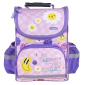 Tornister szkolny KEYROAD Premium, 38x28x18 cm, Smile