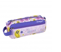 Pencil case sachet KEYROAD, 21,5x9x5,5 cm, Smile