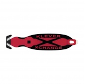 Safety knife KLEVER XChange 20, replacement head, red