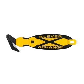 Safety knife KLEVER XChange 30, replacement head, yellow