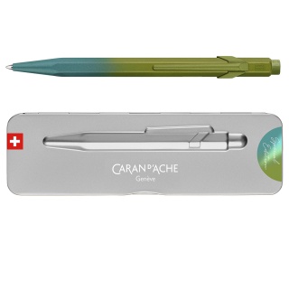 Pen CARAN D'ACHE 849 Claim Your Style, Edition 5, in the box, arctic green