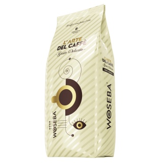 Kawa WOSEBA L’arte del caffè, Gusto Delicato, ziarnista, 500g, Kawa, Artykuły spożywcze