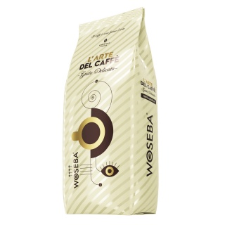 Coffee WOSEBA L’arte del caffè, Gusto Delicato, beans, 1000g