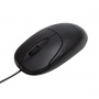 Computer mouse Q-CONNECT, wired, black