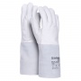 Work Gloves DONAU SAFETY, TIG welding, goat leather, size 10/XL, white-grey