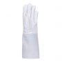 Work Gloves DONAU SAFETY, TIG welding, goat leather, size 10/XL, white-grey