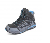 Boots, BEESWIFT Hiker S3 SRC, composite, size 41, black/blue