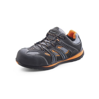 Low Shoes, BEESWIFT Action S1P SRC, non-metallic, size 42, black/orange