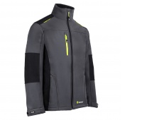 Kurtka BEESWIFT Softshell Flex, rozm. S, szaro/czarna