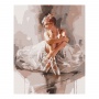 Paint by numbers BRUSHME, 40x50 cm, ballerina in a cloud of tenderness, 1 pcs.