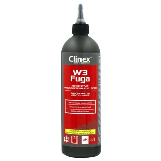 Koncentrat CLINEX W3 Fuga, do czyszczenia fug i spoin, 500 ml, Środki czyszczące, Artykuły higieniczne i dozowniki