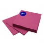 Napkins AHA, 3-layer, folding 1/4, 33x33cm, 20 pcs, maroon